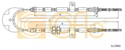 Трос COFLE 11.5442