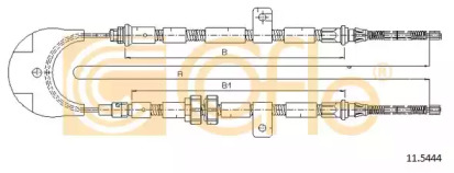 Трос COFLE 11.5444