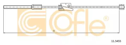 Трос COFLE 11.5455