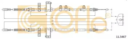 Трос COFLE 11.5467