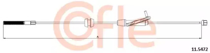 Трос COFLE 11.5472