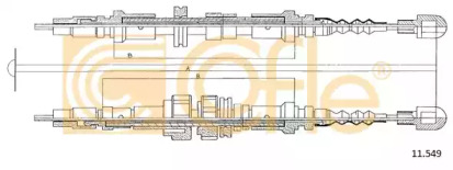 Трос COFLE 11.549