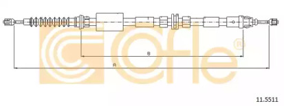 Трос COFLE 11.5511