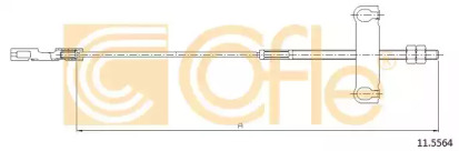 Трос COFLE 11.5564