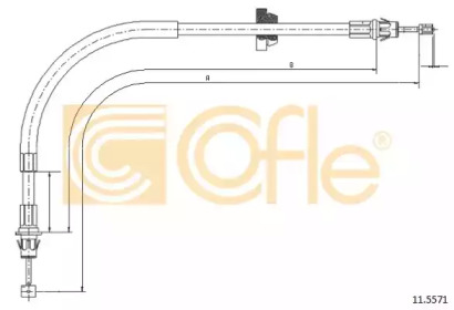 Трос COFLE 11.5571