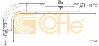 Трос COFLE 11.5586