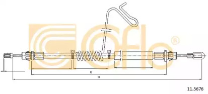 Трос COFLE 11.5676