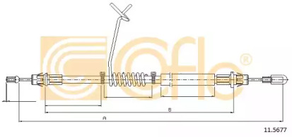 Трос COFLE 11.5677
