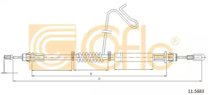 Трос COFLE 11.5683