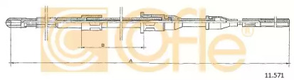 Трос COFLE 11.571