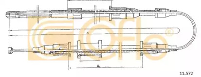 Трос COFLE 11.572