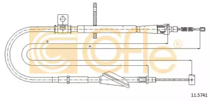 Трос COFLE 11.5741