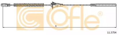 Трос COFLE 11.5754