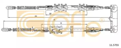 Трос COFLE 11.5755