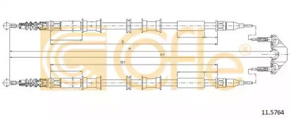Трос COFLE 11.5764