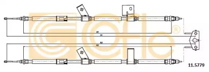 Трос COFLE 11.5779