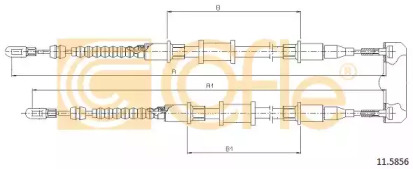 Трос COFLE 11.5856