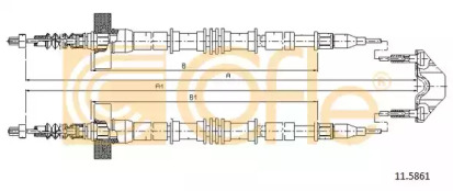 Трос COFLE 11.5861