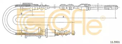 Трос COFLE 11.5931