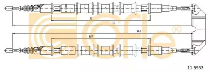 Трос COFLE 11.5933