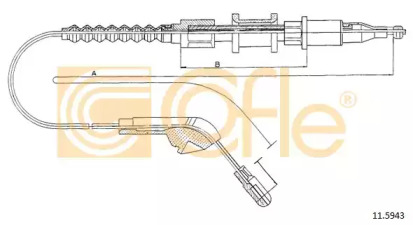 Трос COFLE 11.5943