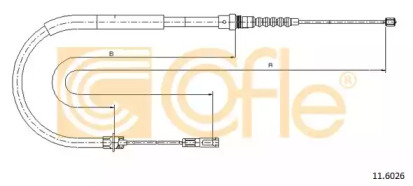 Трос COFLE 11.6026