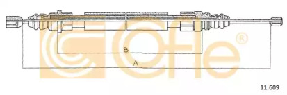 Трос COFLE 11.609