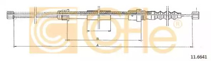 Трос COFLE 11.6641