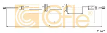 Трос COFLE 11.6681