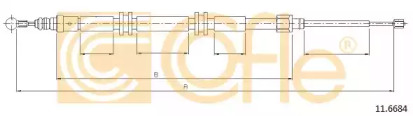 Трос COFLE 11.6684