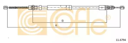 Трос COFLE 11.6794