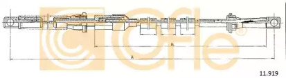 Тросик газа COFLE 11.919