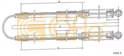 Трос COFLE 1141.3