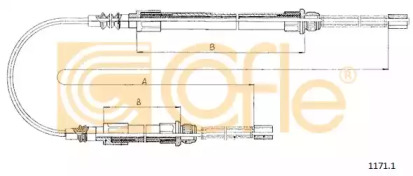 Трос COFLE 1171.1