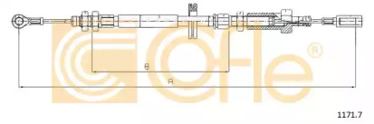 Трос COFLE 1171.7