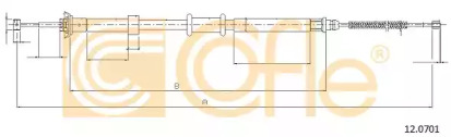 Трос COFLE 12.0701