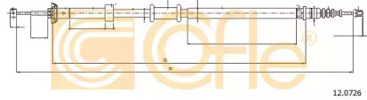 Трос COFLE 12.0726