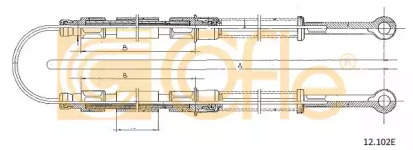Трос COFLE 12.102E