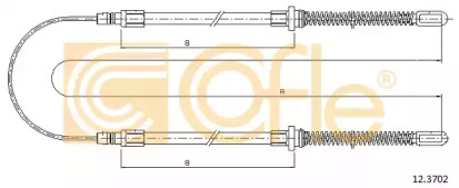 Трос COFLE 12.3702