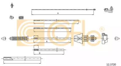 Трос COFLE 12.3720