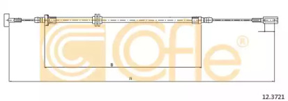 Трос COFLE 12.3721