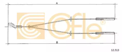 Трос COFLE 12.513