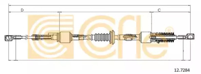 Трос COFLE 12.7284