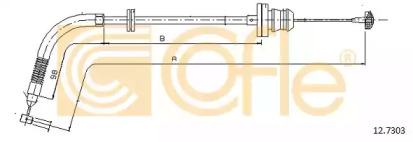 Трос COFLE 12.7303
