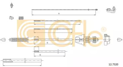 Трос COFLE 12.7320