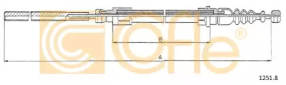 Трос COFLE 1251.8