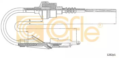 Трос COFLE 1282P1