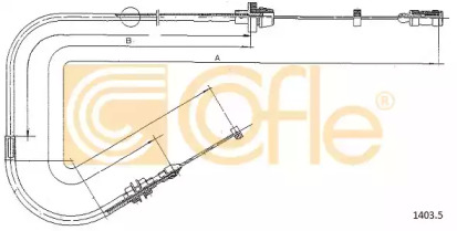 Трос COFLE 1403.5