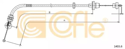 Трос COFLE 1403.6