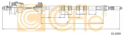 Трос COFLE 15.1024